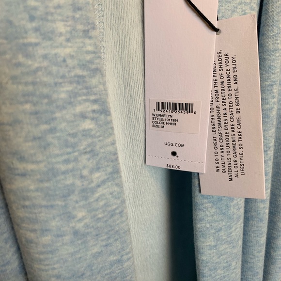 NWT Ugg Braelyn Double Knit Fleece Robe - Picture 5 of 5